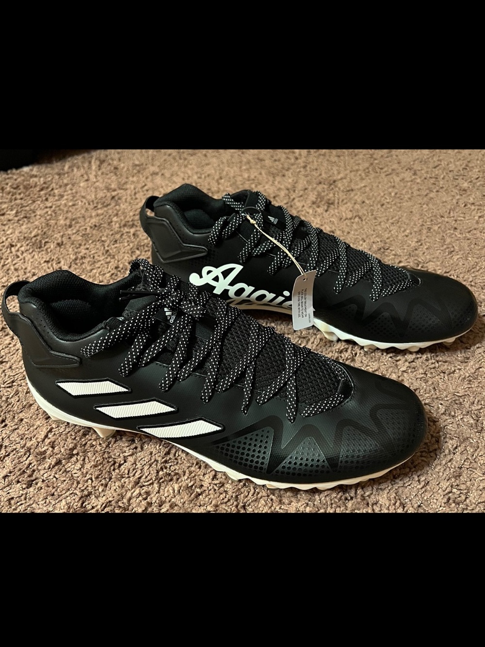 NEW Adidas Freak 22 “Texas A&M” PE Team Exclusive Football Cleats HQ6395 Size 13
